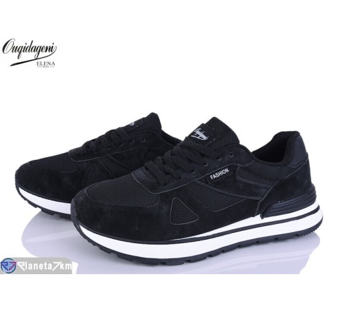 Кросівки жіночі на весну/осінь (8 пар р.37-41) чорний  "Dageni"