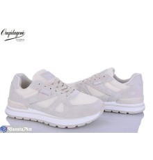 Кросівки жіночі на весну/осінь (8 пар р.37-41) бежевий  "Dageni"