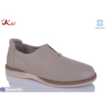 Туфлі жіночі на літо (8 пар р.36-41) коричневий  "Jiulai-Kadisalun"