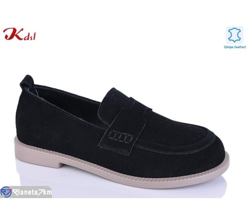 Туфлі жіночі на весну/осінь (8 пар р.36-41) чорний  "Jiulai-Kadisalun"