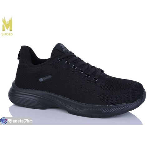 Кросівки чоловічі на весну/осінь (8 пар р.41-45) чорний  "M.Shoes"