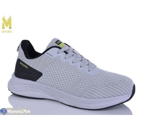 Кросівки чоловічі на весну/осінь (8 пар р.41-45) сірий  "M.Shoes"