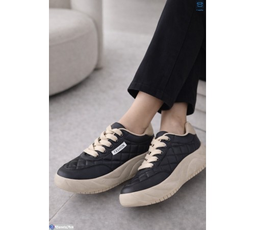 Кросівки жіночі на весну/осінь (8 пар р.37-42) чорний  "HoRIK"