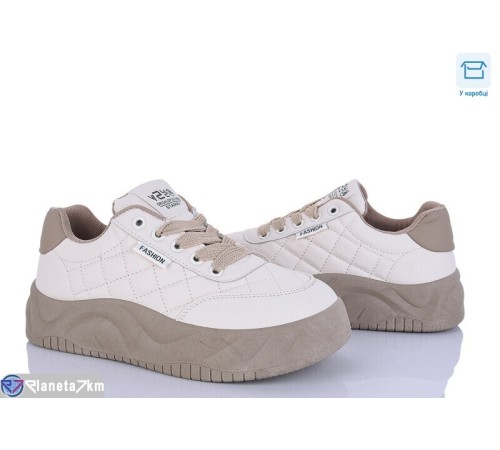 Кросівки жіночі на весну/осінь (8 пар р.37-42) бежевий  "HoRIK"