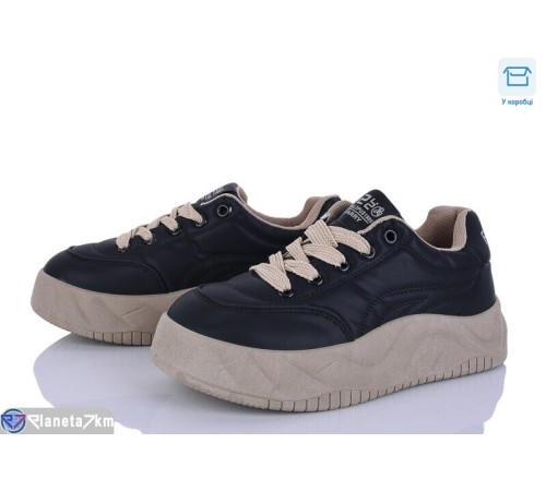 Кросівки жіночі на весну/осінь (8 пар р.37-42) чорний  "HoRIK"