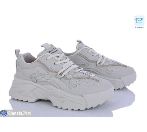 Кросівки жіночі на весну/осінь (8 пар р.37-42) бежевий  "HoRIK"