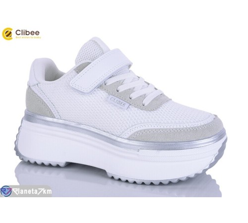 Дитячі кросівки на весну/осінь (6 пар р.33-38) білий  "Clibee-Apawwa"