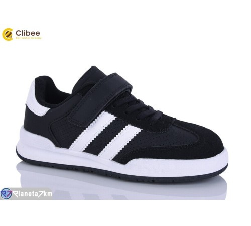 Дитячі кросівки на весну/осінь (6 пар р.33-38) чорний  "Clibee-Apawwa"