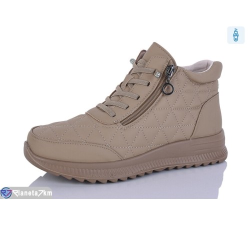 Черевики жіночі на весну/осінь (8 пар р.37-42) коричневий  "Terona"