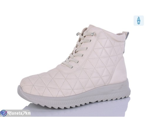 Черевики жіночі на весну/осінь (8 пар р.37-42) бежевий  "Terona"