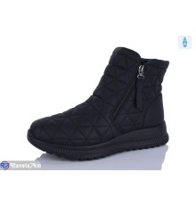 Черевики жіночі на весну/осінь (8 пар р.37-42) чорний  "Terona"