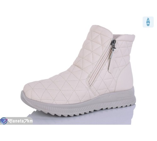 Черевики жіночі на весну/осінь (8 пар р.37-42) бежевий  "Terona"