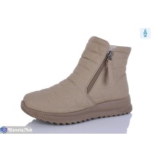 Черевики жіночі на весну/осінь (8 пар р.37-42) коричневий  "Terona"