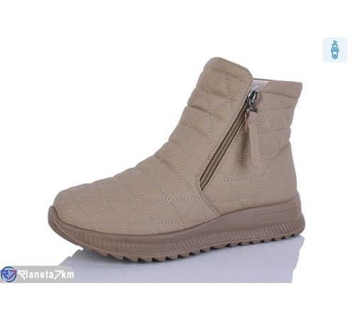 Черевики жіночі на весну/осінь (8 пар р.37-42) коричневий  "Terona"