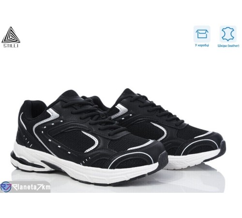 Кросівки жіночі на весну/осінь (8 пар р.36-40) чорний  "STILLI Group"