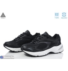 Кросівки жіночі на весну/осінь (8 пар р.36-40) чорний  "STILLI Group"