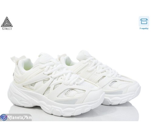 Кросівки жіночі на весну/осінь (8 пар р.36-40) білий  "STILLI Group"