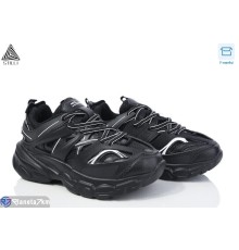 Кросівки жіночі на весну/осінь (8 пар р.36-40) чорний  "STILLI Group"