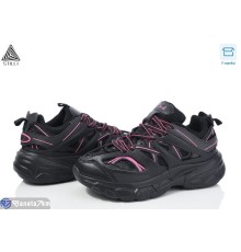 Кросівки жіночі на весну/осінь (8 пар р.36-40) чорний  "STILLI Group"