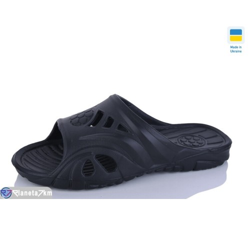 Шлепки чоловічі на літо (8 пар р.41-45) чорний  "Korka"