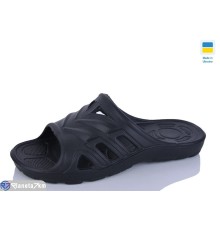 Шлепки чоловічі на літо (8 пар р.41-45) чорний  "Korka"