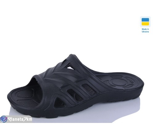Шлепки чоловічі на літо (8 пар р.41-45) чорний  "Korka"