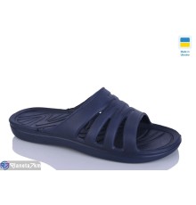 Шлепки чоловічі на літо (8 пар р.41-45) синій  "Korka"