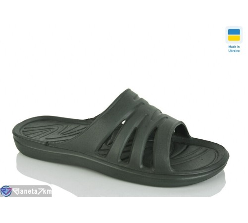 Шлепки чоловічі на літо (8 пар р.41-45) зелений  "Korka"