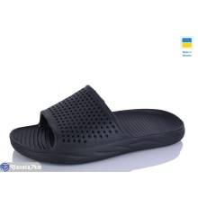 Шлепки чоловічі на літо (8 пар р.41-46) чорний  "Korka"