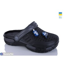 Кроки дитячі на літо (6 пар р.36-40) чорний  "Korka"