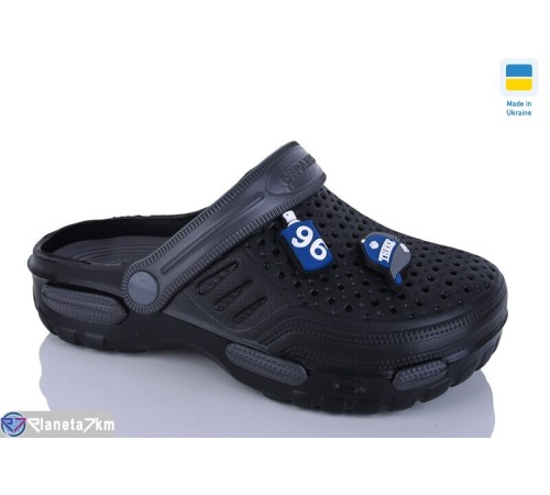 Кроки дитячі на літо (6 пар р.36-40) чорний  "Korka"