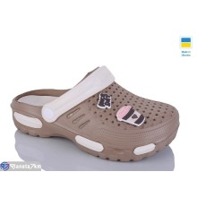 Кроки на літо (6 пар р.36-40) коричневий  "Korka"