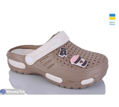 Кроки на літо (6 пар р.36-40) коричневий  "Korka"