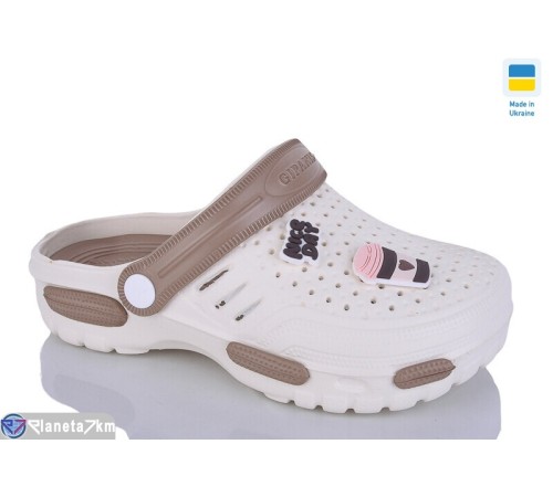 Кроки на літо (6 пар р.36-40) бежевий  "Korka"