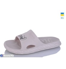 Шлепки жіночі на літо (8 пар р.36-41) коричневий  "Korka"