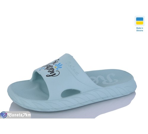 Шлепки жіночі на літо (8 пар р.36-41) зелений  "Korka"