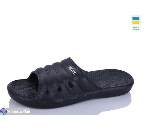 Шлепки жіночі на літо (8 пар р.36-41) чорний  "Korka"