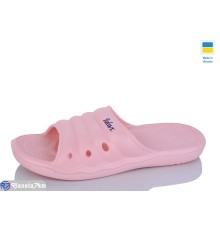 Шлепки жіночі на літо (8 пар р.36-41) рожевий  "Korka"