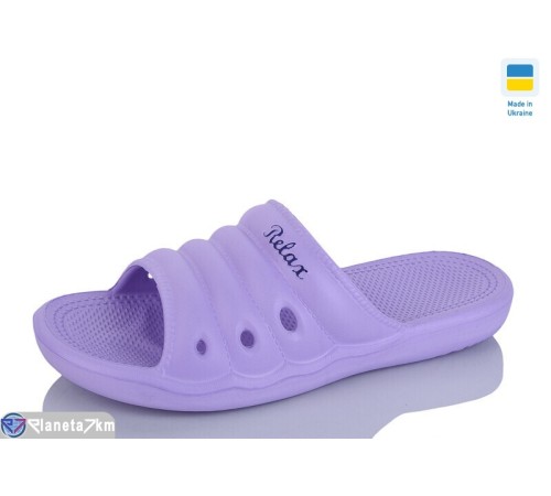Шлепки жіночі на літо (8 пар р.36-41) фіолетовий  "Korka"