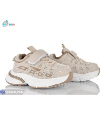 Дитячі кросівки на весну/осінь (8 пар р.21-26) бежевий  "BBT"