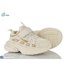 Дитячі кросівки на весну/осінь (8 пар р.21-26) бежевий  "BBT"