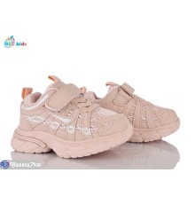 Дитячі кросівки на весну/осінь (8 пар р.21-26) рожевий  "BBT"