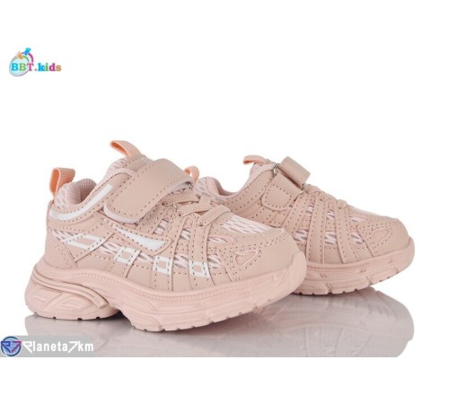 Дитячі кросівки на весну/осінь (8 пар р.21-26) рожевий  "BBT"