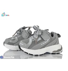 Дитячі кросівки на весну/осінь (8 пар р.21-26) сірий  "BBT"