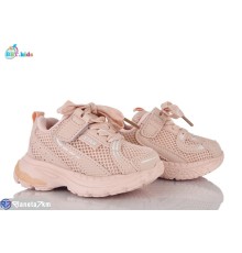 Дитячі кросівки на весну/осінь (8 пар р.21-26) рожевий  "BBT"