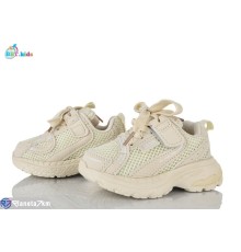 Дитячі кросівки на весну/осінь (8 пар р.21-26) бежевий  "BBT"