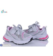 Дитячі кросівки на весну/осінь (8 пар р.26-31) сірий  "BBT"