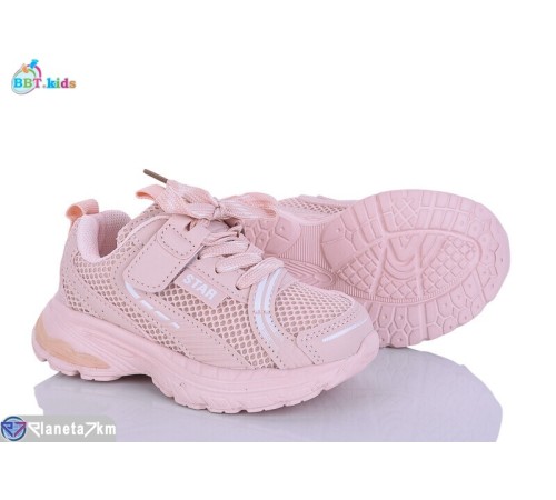 Дитячі кросівки на весну/осінь (8 пар р.26-31) рожевий  "BBT"