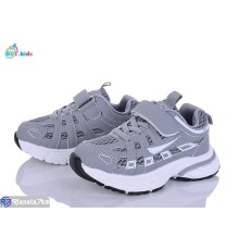 Дитячі кросівки на весну/осінь (8 пар р.26-31) сірий  "BBT"