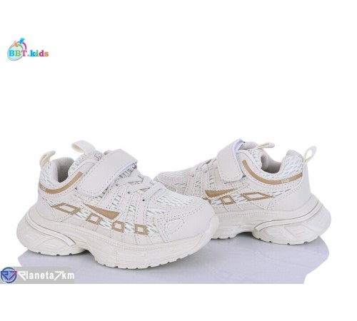 Дитячі кросівки на весну/осінь (8 пар р.26-31) бежевий  "BBT"